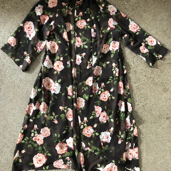 ❌SOLD❌ Blouse/Kimono Similar to For Love and Lemons - Picture 7 of 8